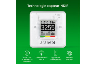 capteur intelligent de CO2 température humidité ARANET4 PRO