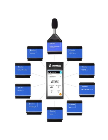 Station portable modulaire multi-gaz et multi-paramètres - TSI OmniTrak