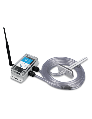 Capteur vitesse d'air sans fil - Mesure flux HVAC et industriel