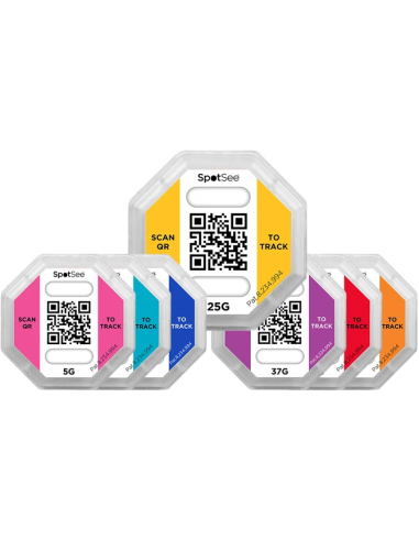 ShockWatch 2 QR | Indicateur de choc connecté avec QR code SpotSee