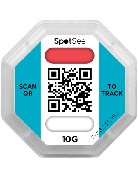 ShockWatch 2 QR | Indicateur de choc connecté avec QR code SpotSee