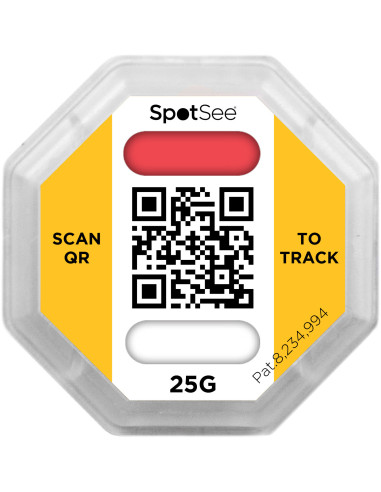 ShockWatch 2 QR | Indicateur de choc connecté avec QR code SpotSee