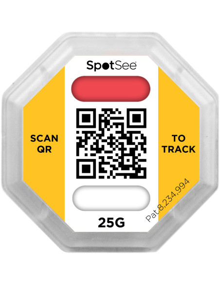 ShockWatch 2 QR | Indicateur de choc connecté avec QR code SpotSee