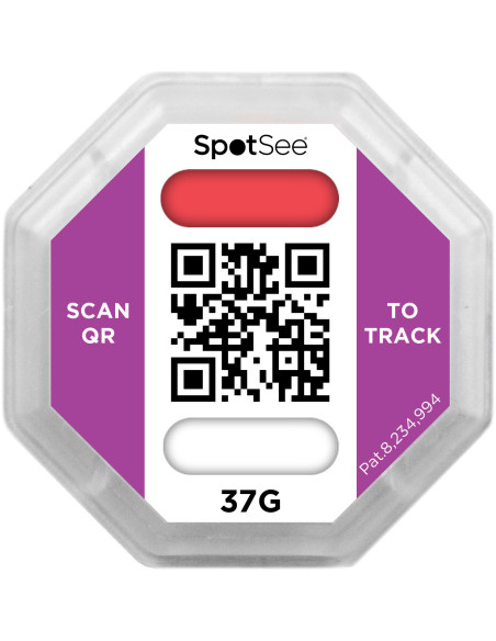 ShockWatch 2 QR | Indicateur de choc connecté avec QR code SpotSee