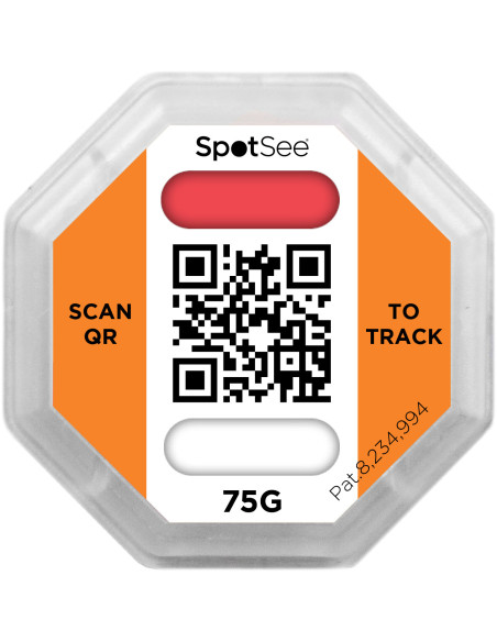 ShockWatch 2 QR | Indicateur de choc connecté avec QR code SpotSee