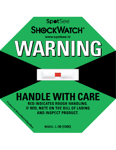 ShockWatch Labels | Étiquettes indicatrices de choc transport