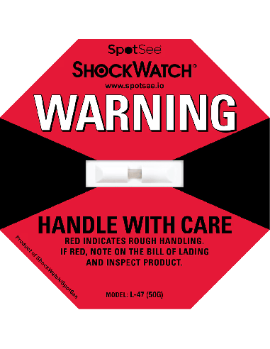 ShockWatch Labels | Étiquettes indicatrices de choc transport