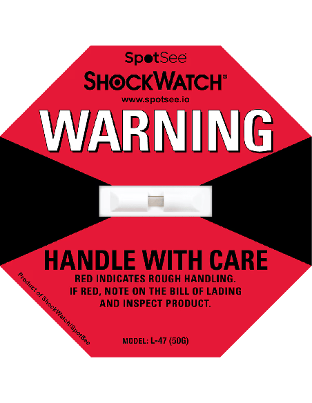 ShockWatch Labels | Étiquettes indicatrices de choc transport
