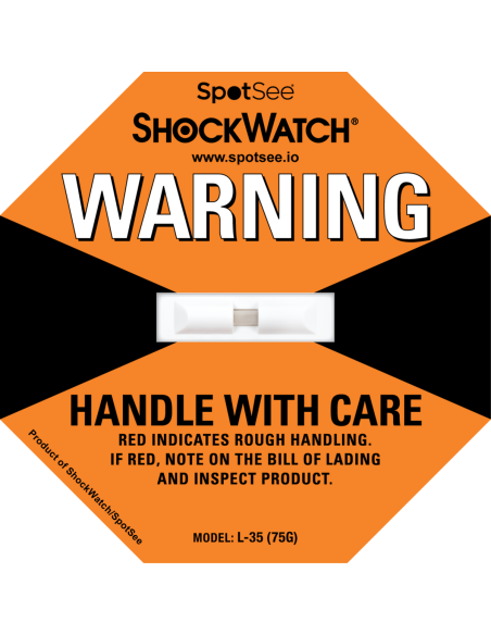 ShockWatch Labels | Étiquettes indicatrices de choc transport