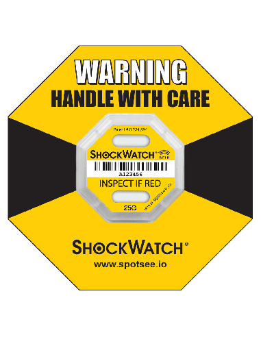 ShockWatch® RFID | Indicateur de choc RFID pour supply chain