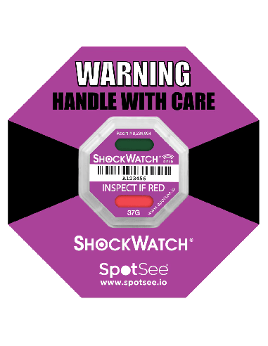 ShockWatch® RFID | Indicateur de choc RFID pour supply chain