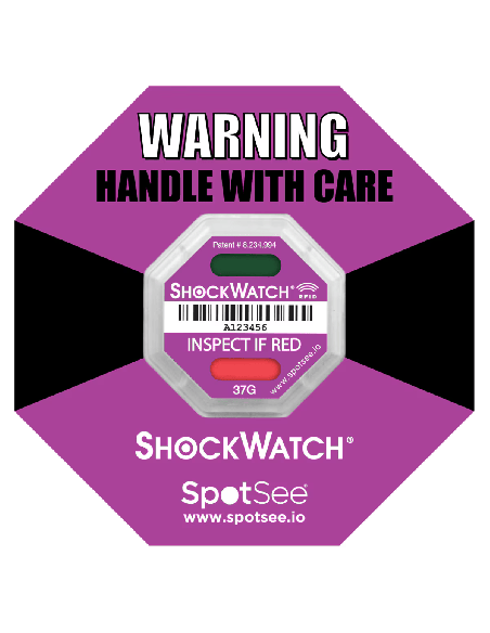 ShockWatch® RFID | Indicateur de choc RFID pour supply chain