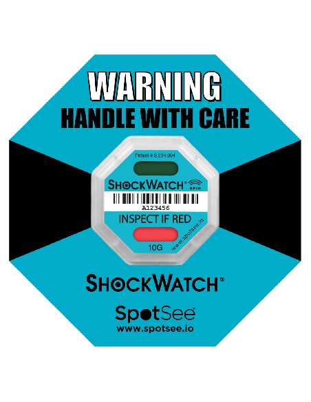 ShockWatch® RFID | Indicateur de choc RFID pour supply chain