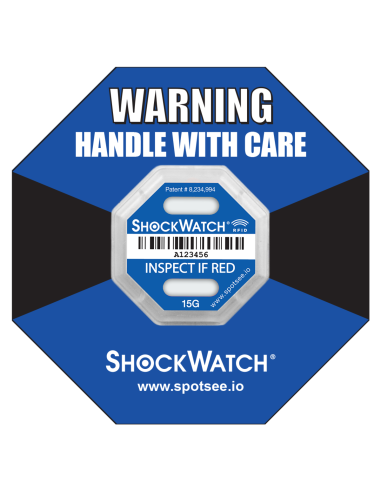 ShockWatch® RFID | Indicateur de choc RFID pour supply chain