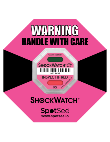 ShockWatch® RFID | Indicateur de choc RFID pour supply chain