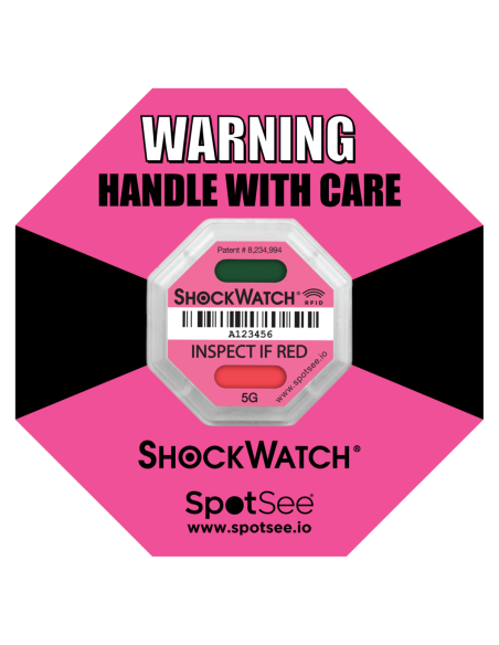 ShockWatch® RFID | Indicateur de choc RFID pour supply chain