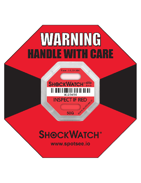 ShockWatch® RFID | Indicateur de choc RFID pour supply chain