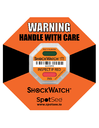 ShockWatch® RFID | Indicateur de choc RFID pour supply chain