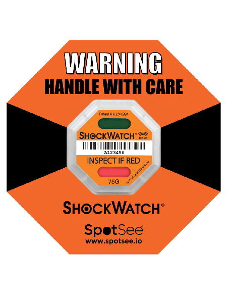 ShockWatch® RFID | Indicateur de choc RFID pour supply chain