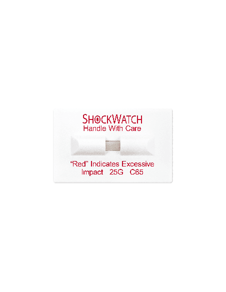 Indicateur de choc ShockWatch Clip SpotSee