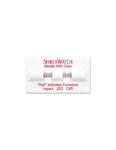 Indicateur de choc ShockWatch Clip SpotSee