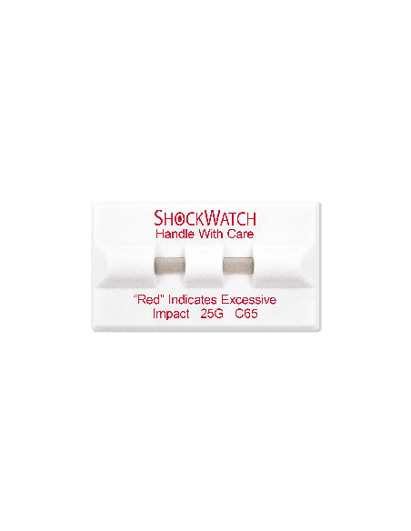 Indicateur de choc ShockWatch Clip SpotSee