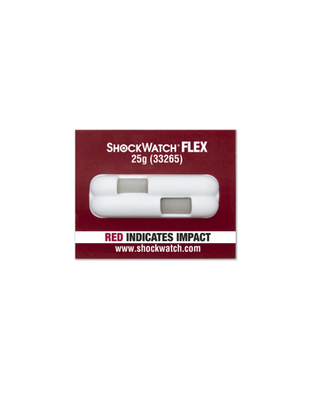 Indicateur de choc ShockWatch Flex SpotSee
