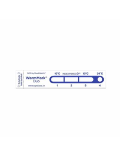WarmMark Duo SpotSee | Indicateur temps-température pour chaîne du froid