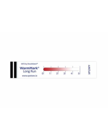Indicateur de température longue durée - WarmMark Long Run | SpotSee