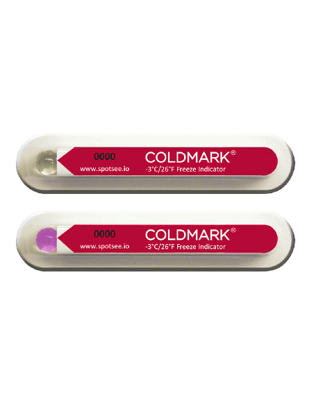 ColdMark SpotSee | Indicateur basse température pour chaîne du froid