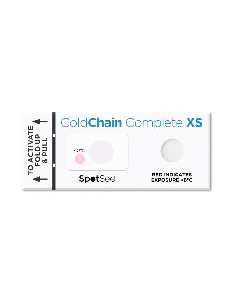 Cold Chain Complete XS SpotSee | Indicateur compact de chaîne du froid