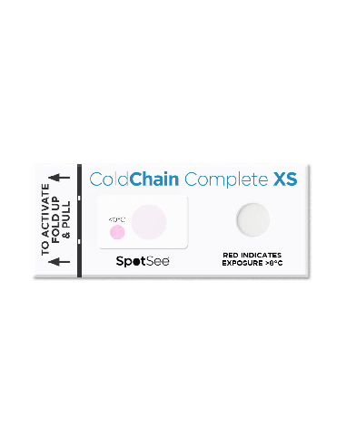 Cold Chain Complete XS SpotSee | Indicateur compact de chaîne du froid