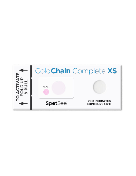 Cold Chain Complete XS SpotSee | Indicateur compact de chaîne du froid