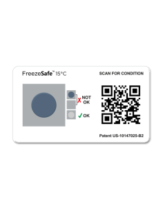 FreezeSafe QR SpotSee | Indicateur de basse température connecté 2