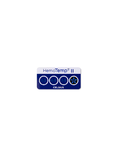 HemoTemp II SpotSee | Indicateur de température pour poches de sang