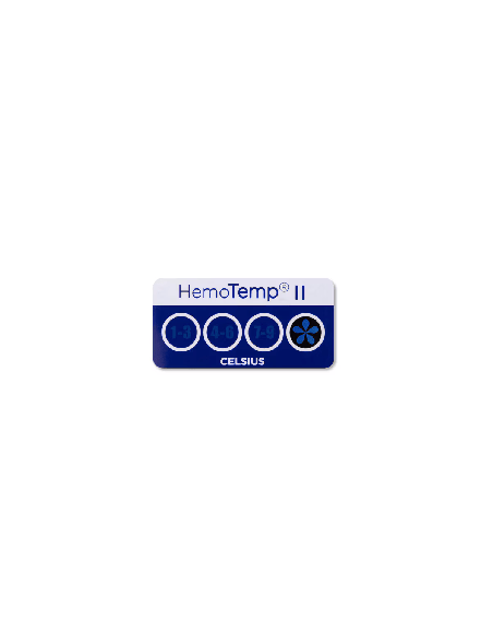 HemoTemp II SpotSee | Indicateur de température pour poches de sang