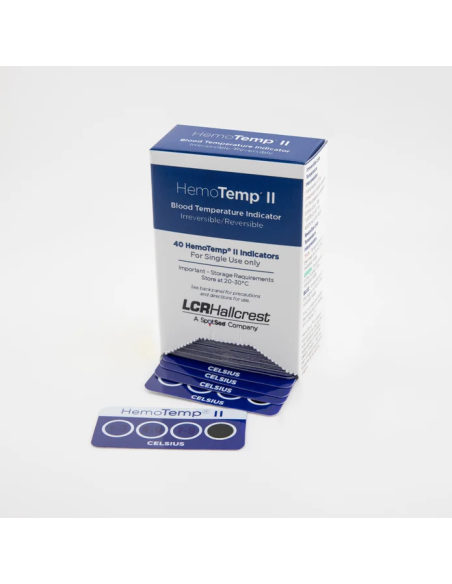 HemoTemp II SpotSee | Indicateur de température pour poches de sang