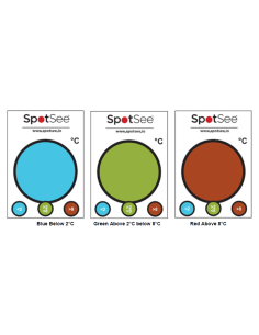 SpotCheck | Indicateur de température réversible