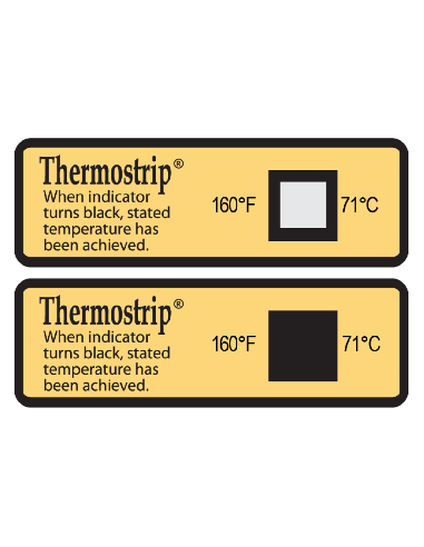 ThermoStrip DL | Indicateur de température de surface pour lave-vaisselle