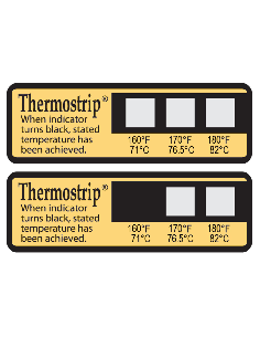 ThermoStrip DL | Indicateur de température de surface pour lave-vaisselle 2