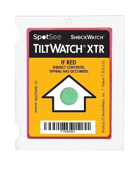 TiltWatch XTR  | Indicateur d'inclinaison pour le transport