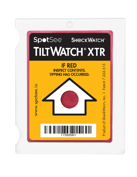 TiltWatch XTR  | Indicateur d'inclinaison pour le transport