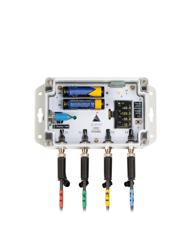 Capteur de température 4 sondes PT1000 | Aranet