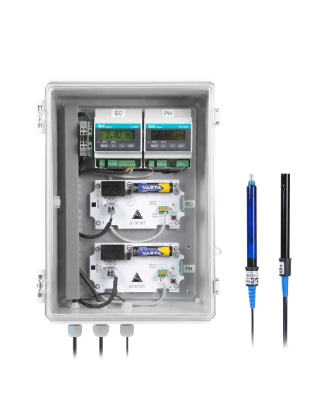 Kit de mesure EC et pH pour solution nutritive | Aranet
