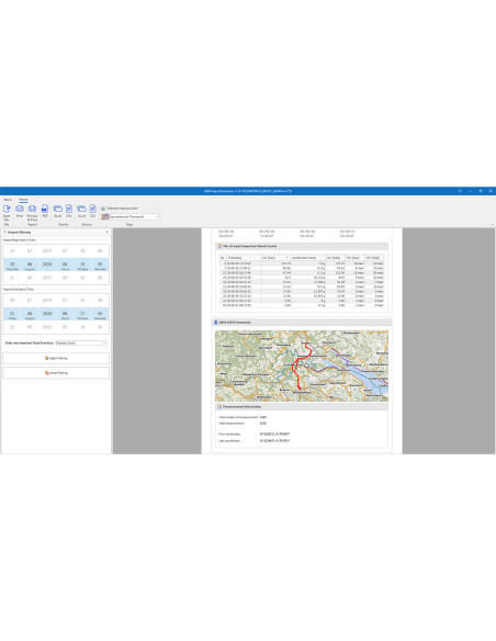 MSR175Plus | Enregistreur GPS de chocs et conditions de transport | TH-Industrie
