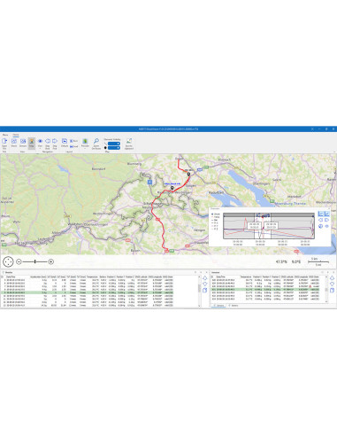 MSR175Plus | Enregistreur GPS de chocs et conditions de transport | TH-Industrie