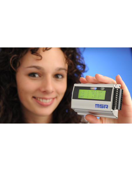 MSR255 | Enregistreur de données miniature multifonction avec écran LCD | TH-Industrie