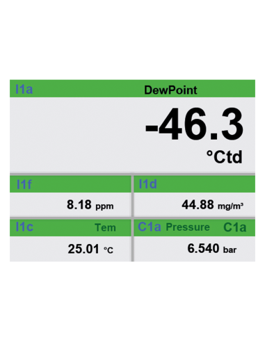 DP 500 / DP 510 – Hygromètre point de rosée portable | TH-Industrie