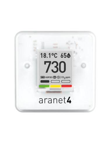 Capteur qualité d’air intérieur CO₂ Aranet4 PRO | Th-Industrie