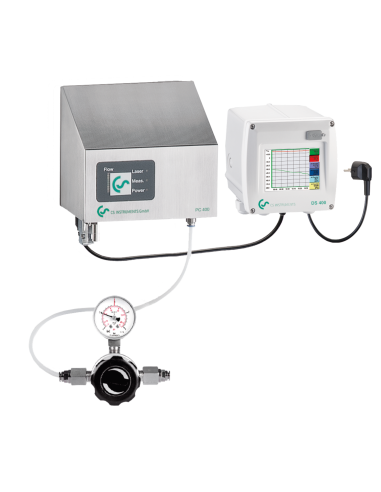 Compteur de particules air comprimé PC 400 | TH-Industrie